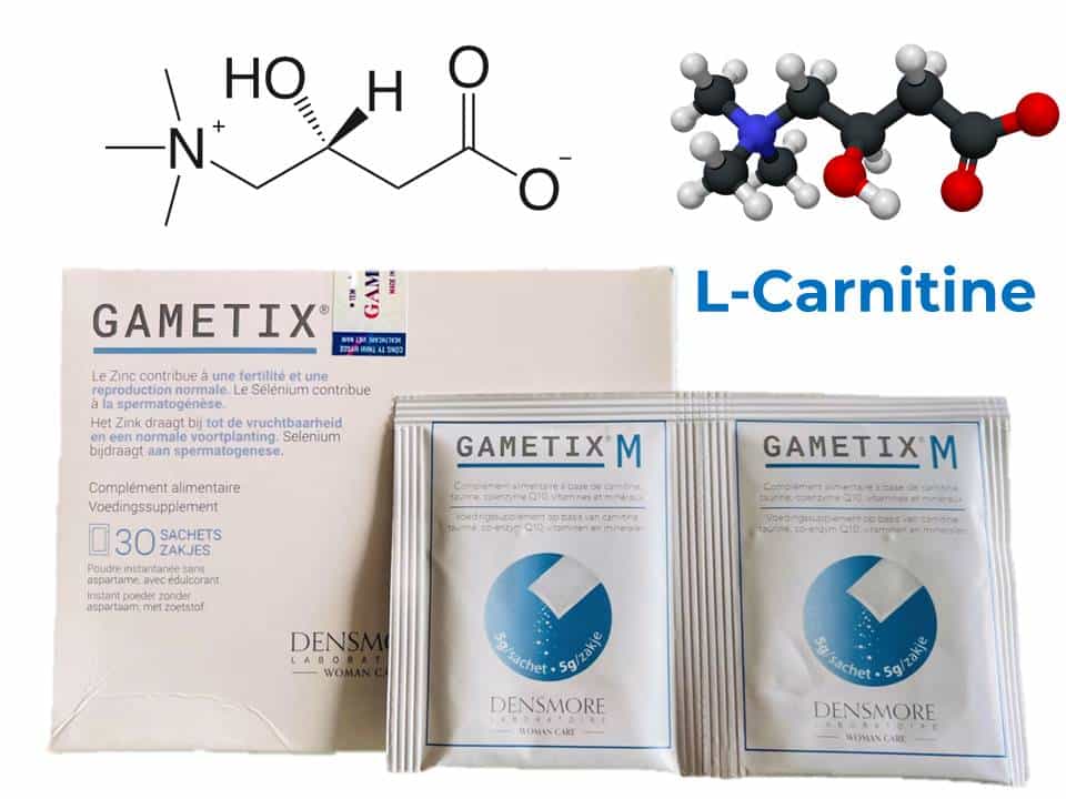 tác dụng L-carnitine trong Gametix M